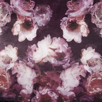 Obrus dekoracyjny MERLA 40x180 Eurofirany bordowy/różowy