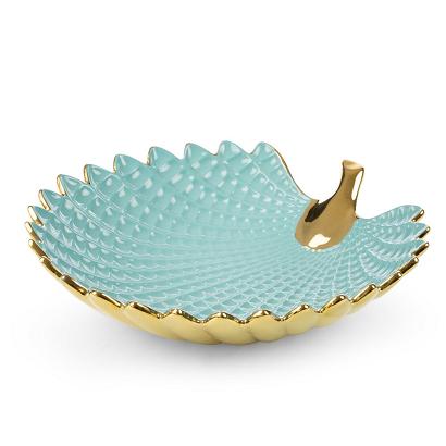 Patera dekoracyjna HIRAL 33x33 Eurofirany jasnoniebieska