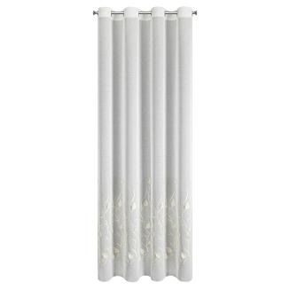 Firana gotowa na przelotkach BROKLYN 140x250 Eurofirany biały