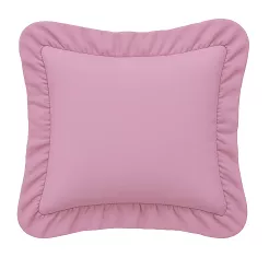 Poszewka do pościeli z falbanką RUFFY 40x40 różowa