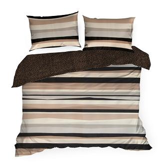 Pościel satynowa 160x200 Eurofirany beżowy