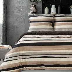 Pościel satynowa 160x200 Eurofirany beżowy