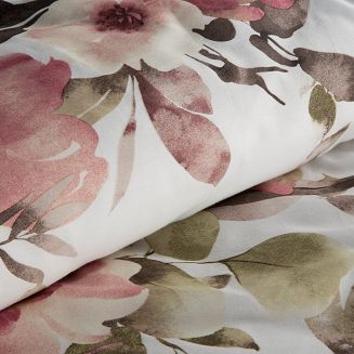 Pościel satynowa SPRING 140x200 Eurofirany biały