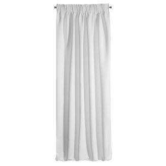 Zasłona gotowa na taśmie LOGAN 135x270 Eurofirany biała