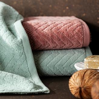 Ręcznik bawełniany LOREN 70x140 Eurofirany miętowy