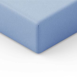 Prześcieradło jersey z gumką 180x200 błękitne
