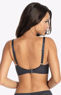 Biustonosz GAIA Semi-soft Jenny 1032 półusztywniany grafitowy