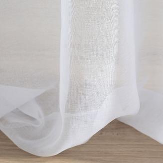 Firana gotowa na przelotkach TAMAY 140x250 Eurofirany biały