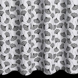 Zasłona gotowa na przelotkach KEMI 140x250 Eurofirany biały