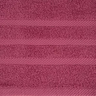 Ręcznik bawełniany MILO 70x140 Eurofirany ciemnoróżowy