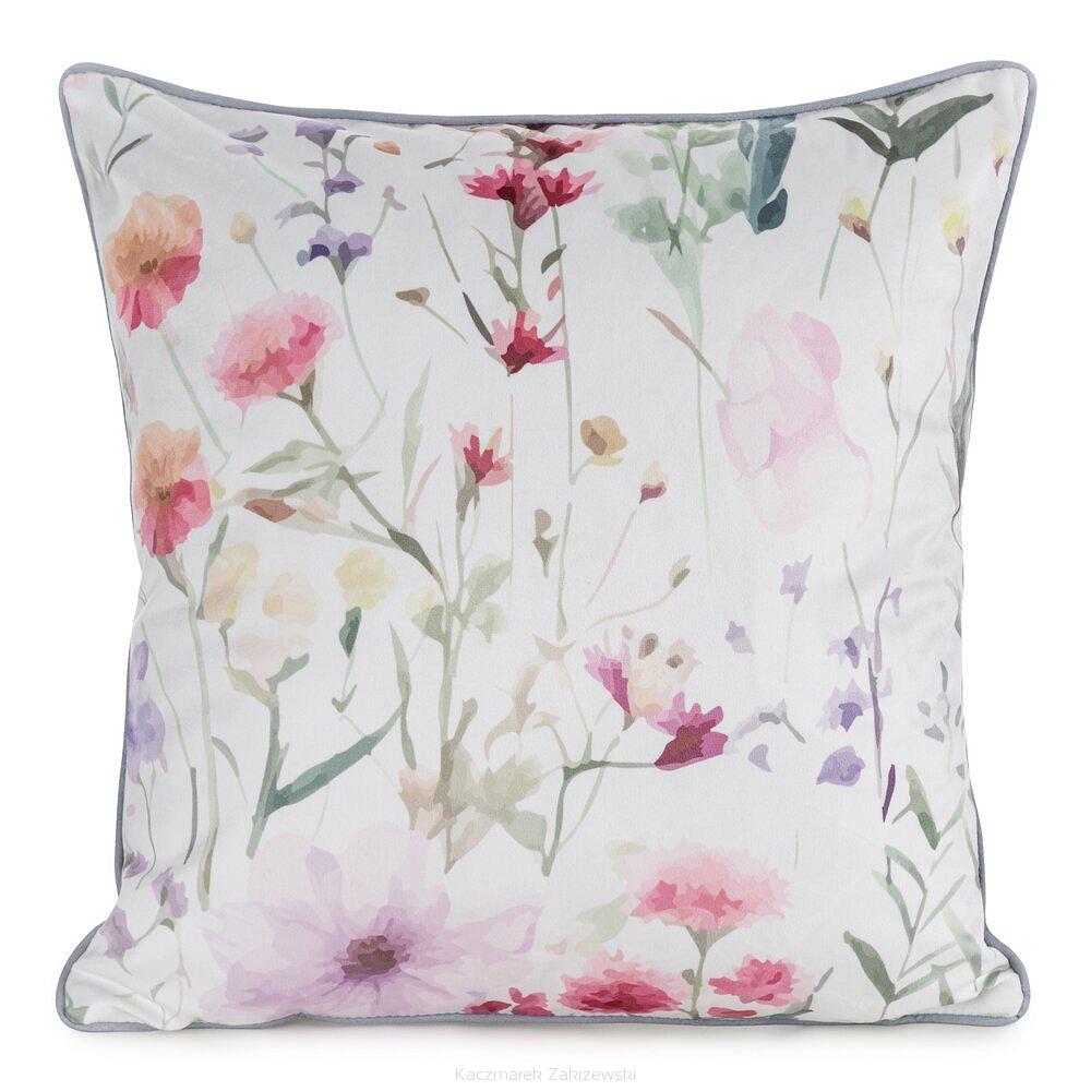 Poszewka dekoracyjna VELVET 45x45 Eurofirany biały