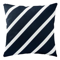 Poszewka dekoracyjna SMR-43 43x43 Darymex czarna w białe paski