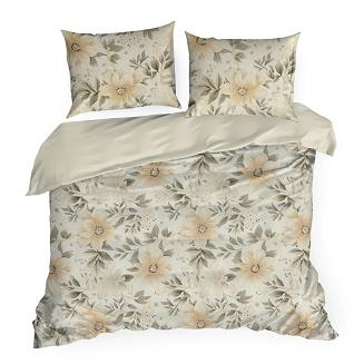 Pościel bawełniana SONIA 200x220 Eurofirany jasnokremowy