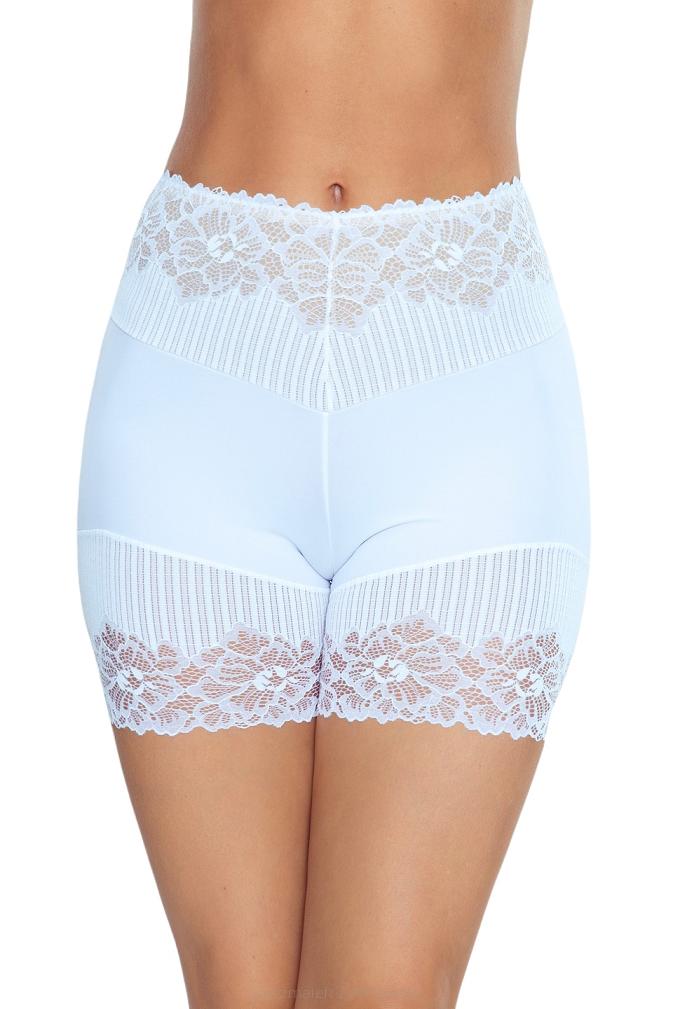 Majtki damskie z nogawkami przeciw otarciom Venetia białe