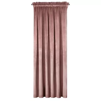 Zasłona gotowa na taśmie ROSA 140x270 Design91 różowy