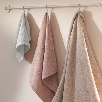 Ręcznik bawełniany gładki HARRY 30x50 szary