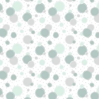 Koszula damska REGINA kod 173 zielona szara w kółeczka i kropki