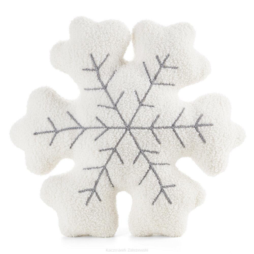 Poszewka dekoracyjna świąteczna 38x38 Eurofirany kremowy