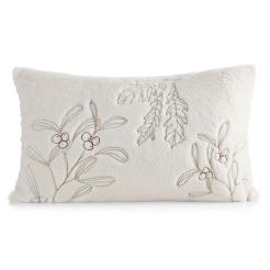 Poszewka dekoracyjna świąteczna 30x50 Eurofirany kremowy