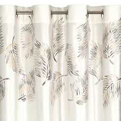 Zasłona gotowa na przelotkach IDALIA 140x250 Eurofirany kremowy