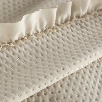 Narzuta dekoracyjna FALBANKA 240x220 beżowy