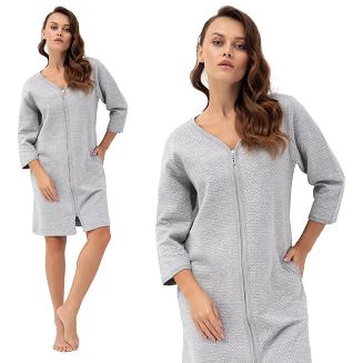 Szlafrok damski LUNA kod 214 szary