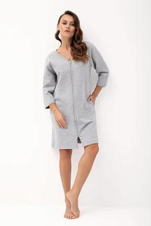Szlafrok damski LUNA kod 214 szary