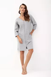 Szlafrok damski LUNA kod 214 szary