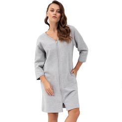 Szlafrok damski LUNA kod 214 szary