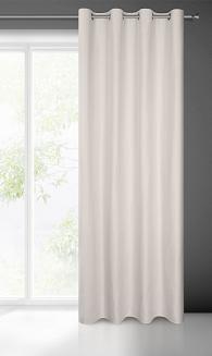 Zasłona gotowa na przelotkach ADA 140x250 Eurofirany stalowy