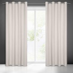 Zasłona gotowa na przelotkach ADA 140x250 Eurofirany stalowy