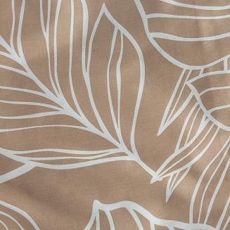 Pościel satynowa SPRING 140x200 Eurofirany jasnobrązowy