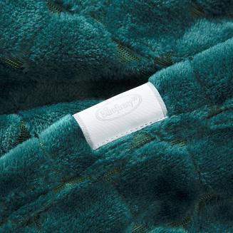 Koc narzuta ZOE 150x200 Eurofirany ciemnoturkusowy