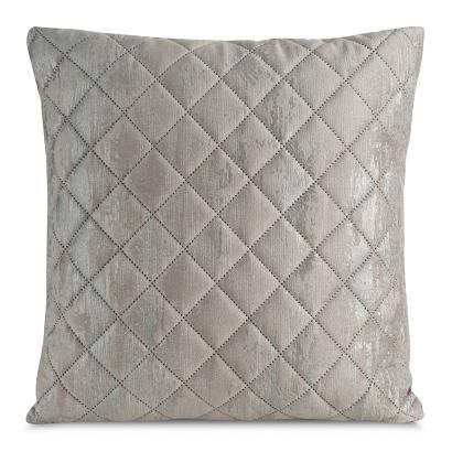 Poszewka dekoracyjna BLINK-43 45x45 Eurofirany beżowa srebrna przetarcia