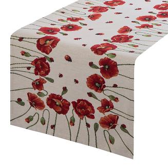 Obrus dekoracyjny 45x140 Eurofirany naturalny