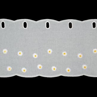 Firana gotowa na taśmie BELLIS 150x40 Eurofirany biały