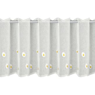 Firana gotowa na taśmie BELLIS 150x40 Eurofirany biały
