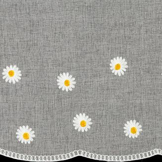 Firana gotowa na taśmie BELLIS 150x40 Eurofirany biały