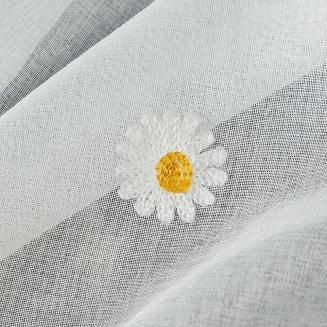 Firana gotowa na taśmie BELLIS 150x40 Eurofirany biały