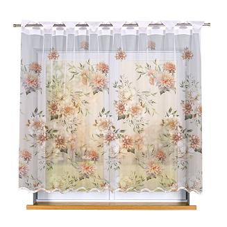 Firanka żakardowa na szelkach MANILA 250x160 wielokolorowa