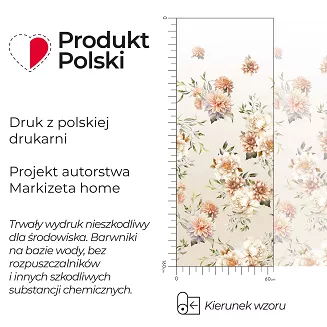 Firanka żakardowa na szelkach MANILA 250x160 wielokolorowa