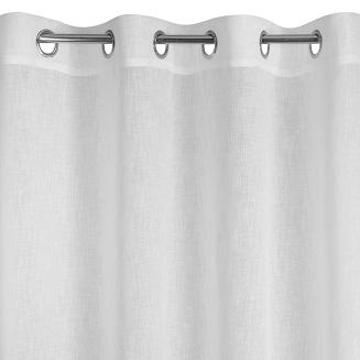 Firana gotowa na przelotkach ALICJA 140x250 Eurofirany biały