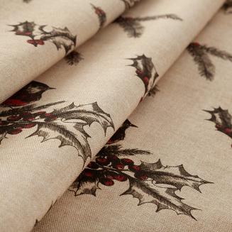 Obrus świąteczny MELODY 140x180 Eurofirany beżowy