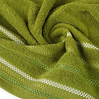 Ręcznik bawełniany LIVIA3 50x90 Eurofirany oliwkowy