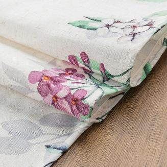 Obrus dekoracyjny NATU 40x180 Eurofirany biały