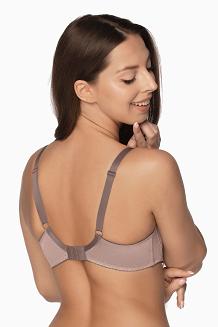 Biustonosz GAIA Semi-Soft Dolores 1171 półusztywniany szary