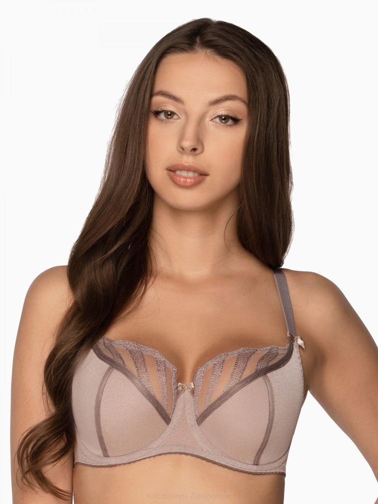 Biustonosz GAIA Semi-Soft Dolores 1171 półusztywniany szary