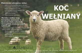 Koc wełniany z frędzlami 160x200 jasnobeżowy brązowa czarna krata