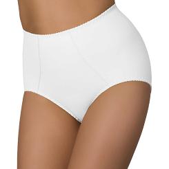 Figi damskie z wysokim stanem korygujące Verona białe