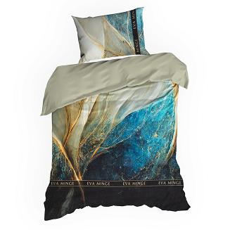 Pościel satynowa SELENA 160x200 Eva Minge Eurofirany wielokolorowy
